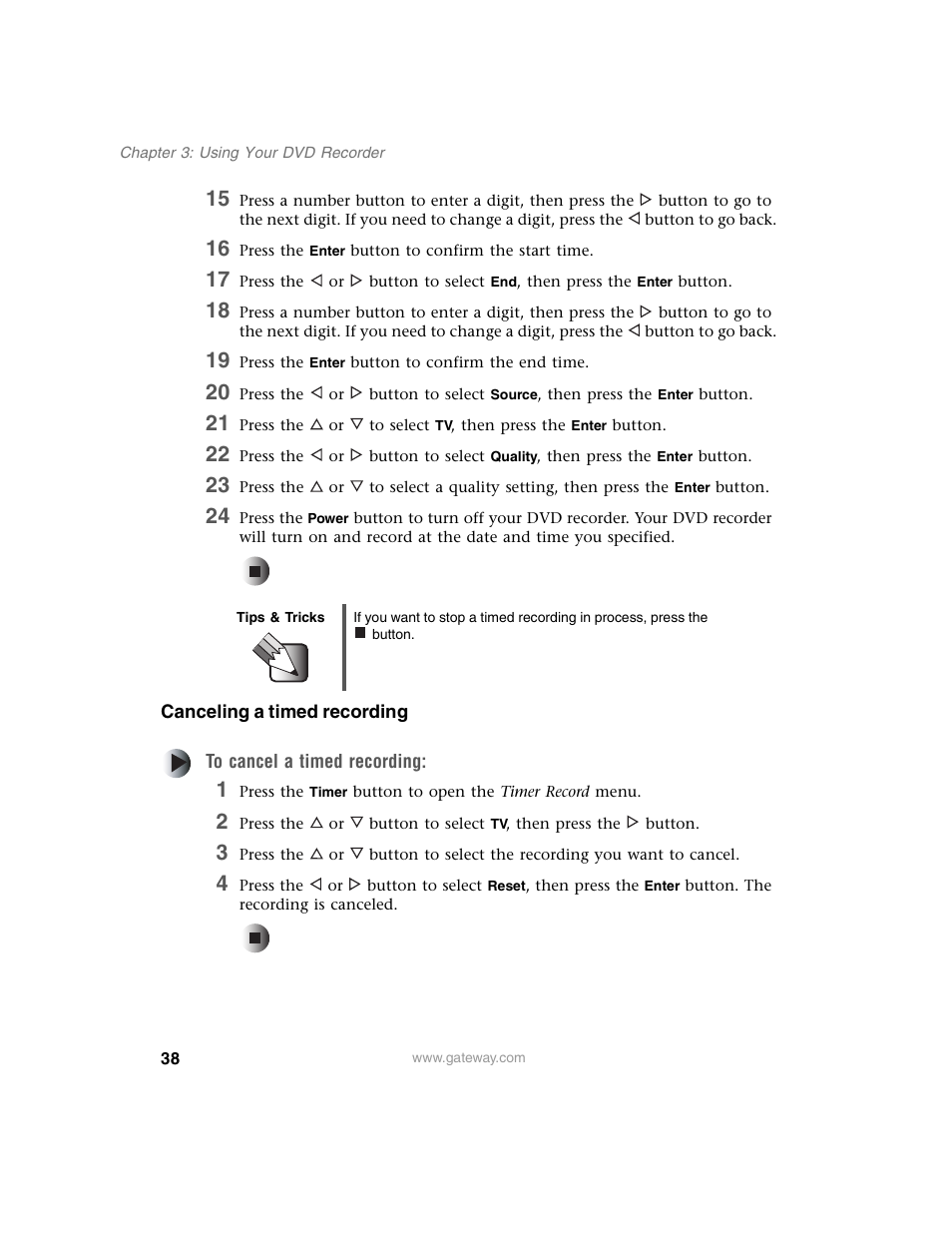 Gateway AR-230 User Manual | Page 42 / 68