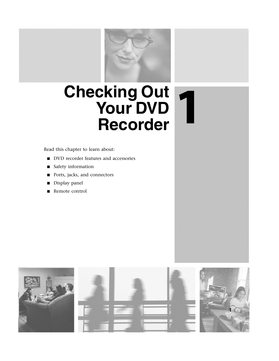 Checking out your dvd recorder | Gateway AR-230 User Manual | Page 5 / 68