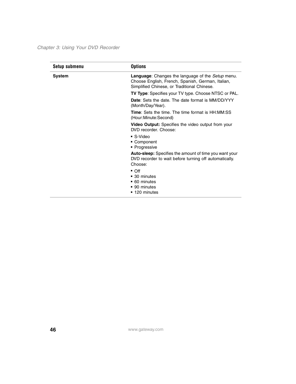Gateway AR-230 User Manual | Page 50 / 68