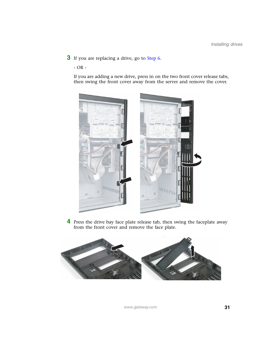 Gateway 920 User Manual | Page 36 / 122