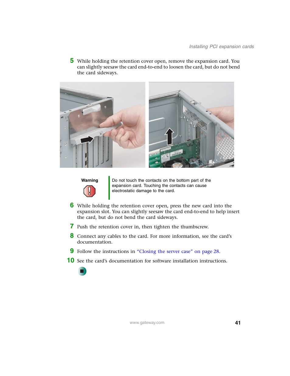 Gateway 920 User Manual | Page 46 / 122