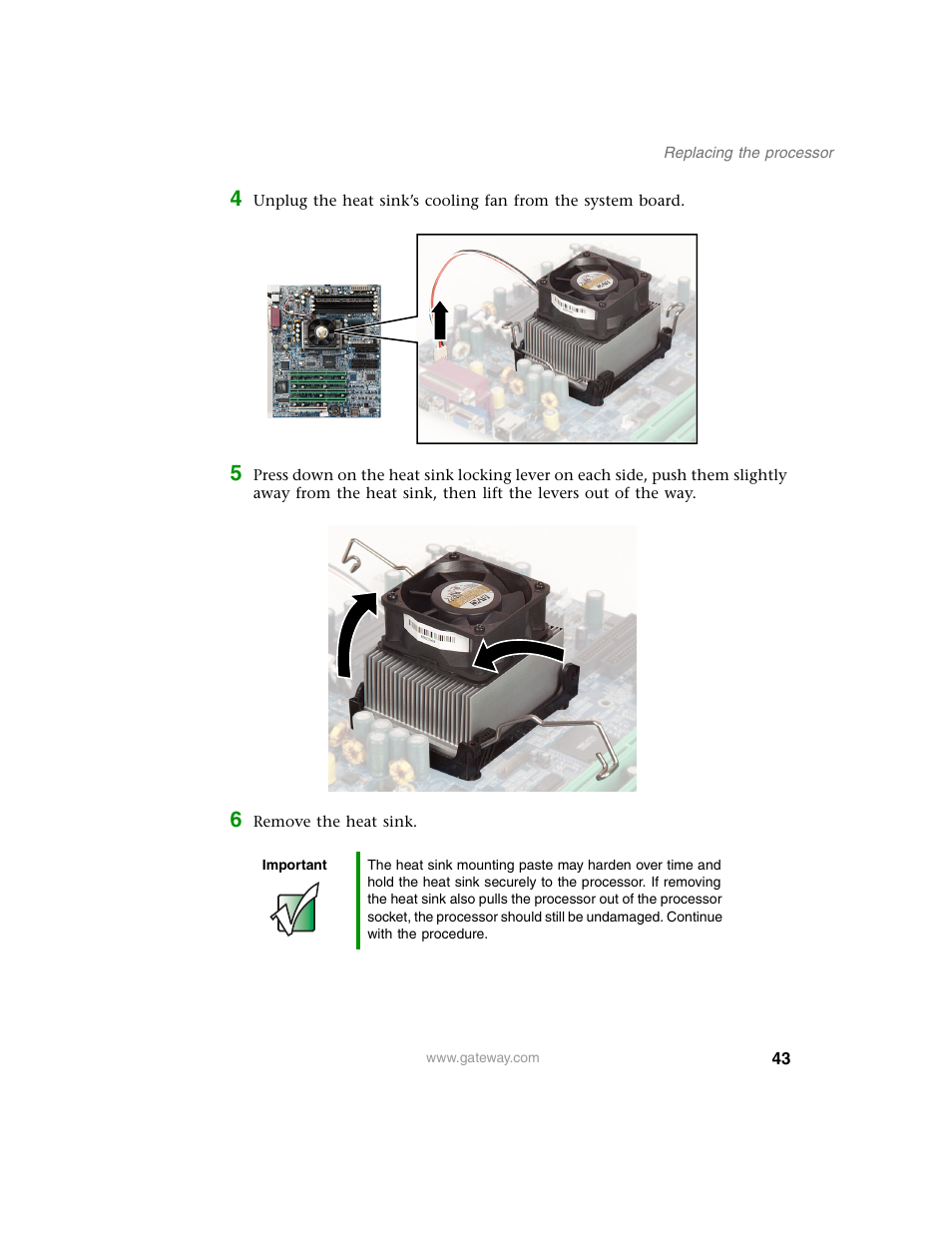 Gateway 920 User Manual | Page 48 / 122