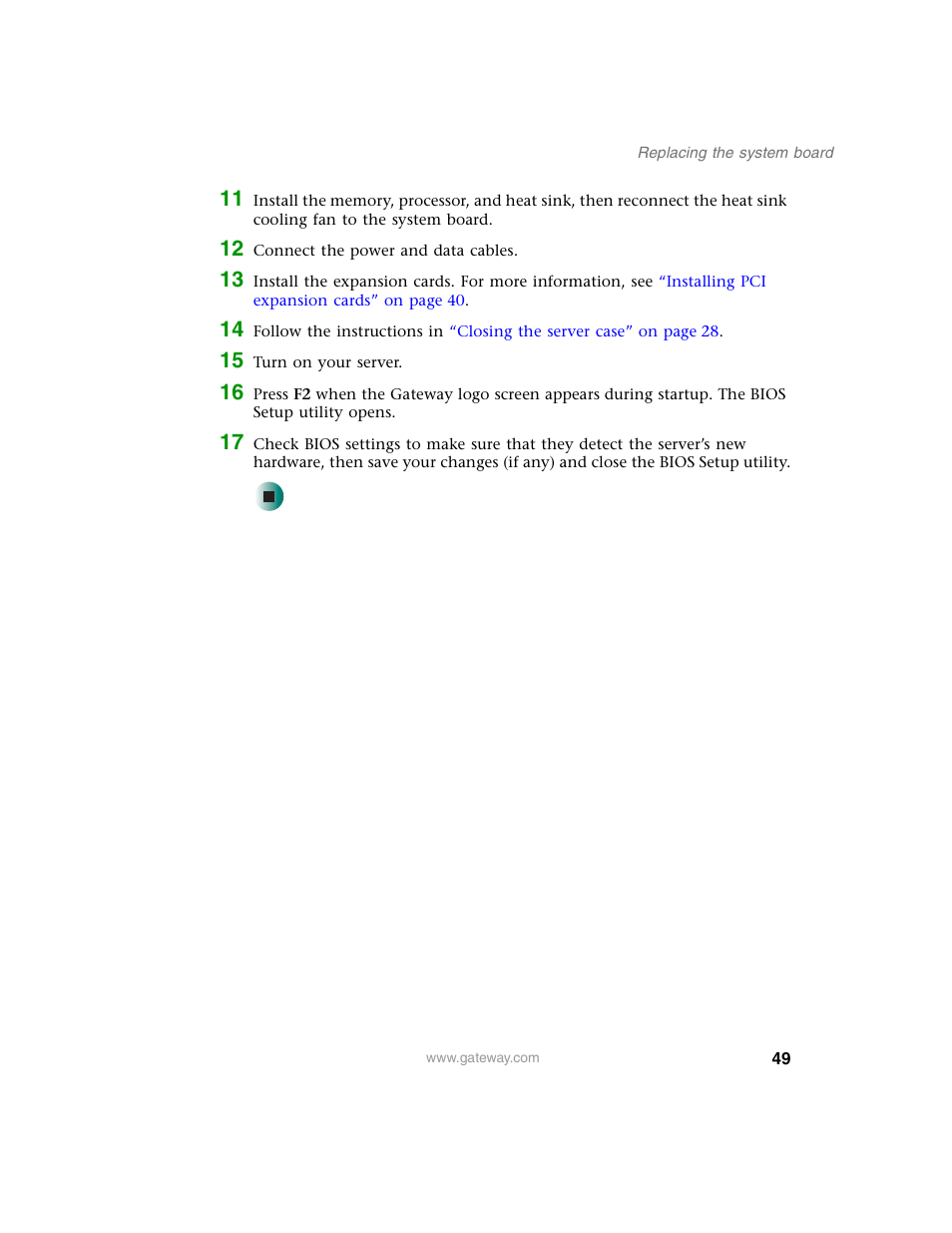 Gateway 920 User Manual | Page 54 / 122