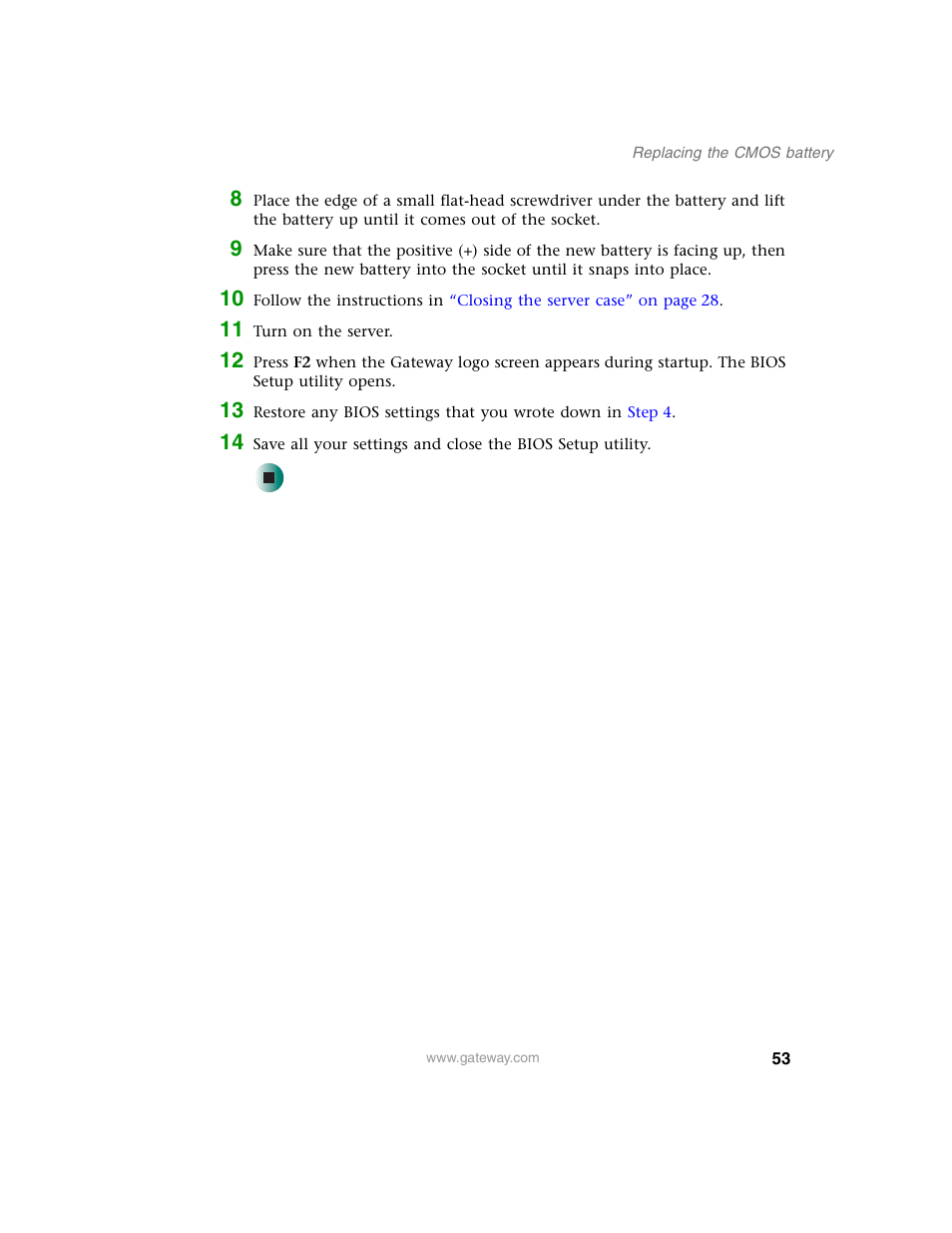 Gateway 920 User Manual | Page 58 / 122