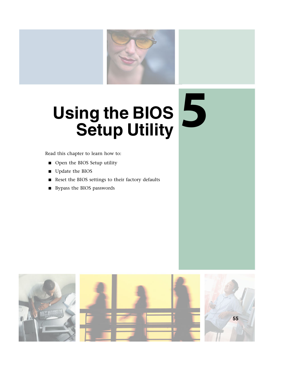 Using the bios setup utility | Gateway 920 User Manual | Page 60 / 122