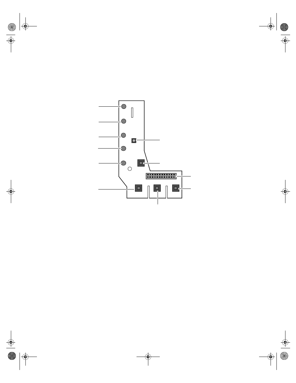 Front panel board | Gateway 7210 User Manual | Page 20 / 157