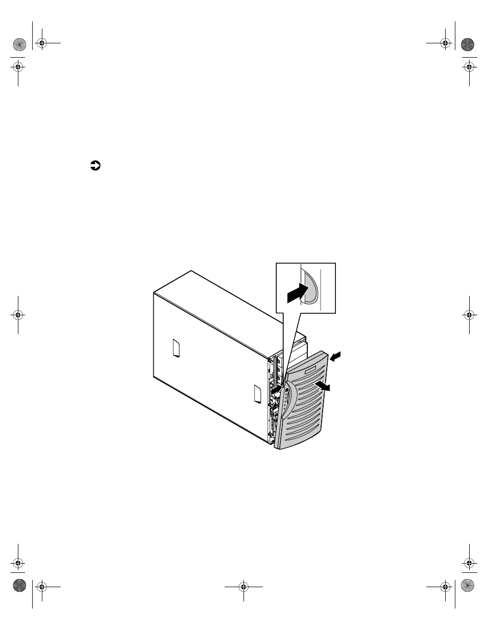 Removing the front bezel | Gateway 7210 User Manual | Page 32 / 157