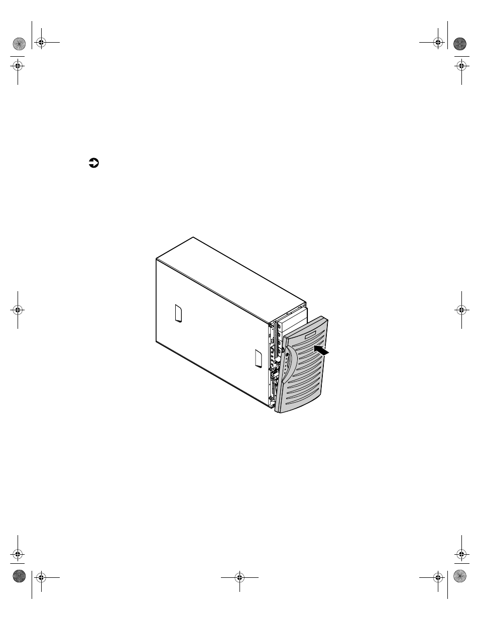 Replacing the front bezel | Gateway 7210 User Manual | Page 36 / 157