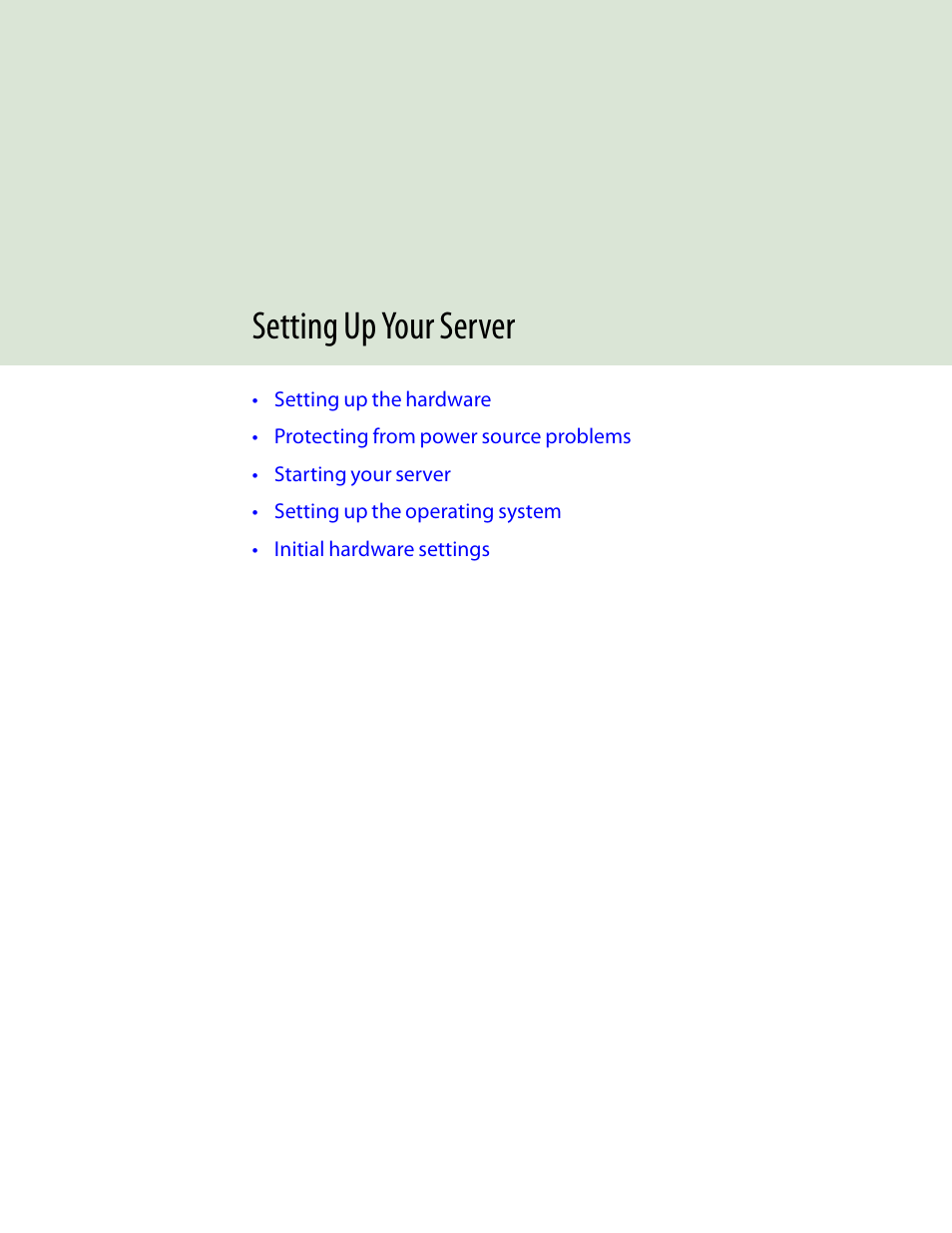 Setting up your server, Chapter 2: setting up your server, Chapter 2 | Gateway Server E-9520T User Manual | Page 17 / 126