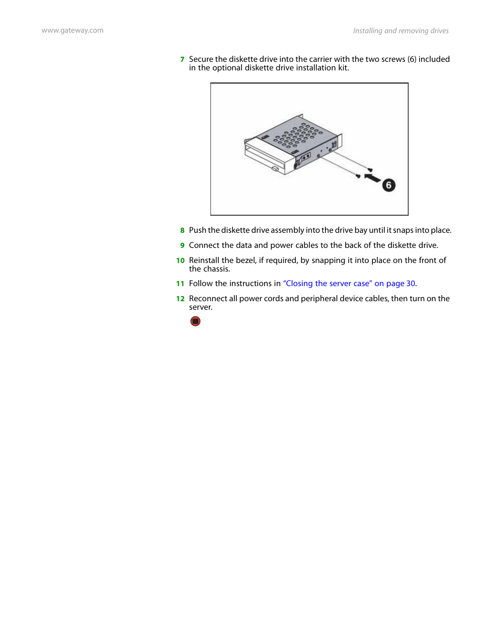 Gateway Server E-9520T User Manual | Page 43 / 126