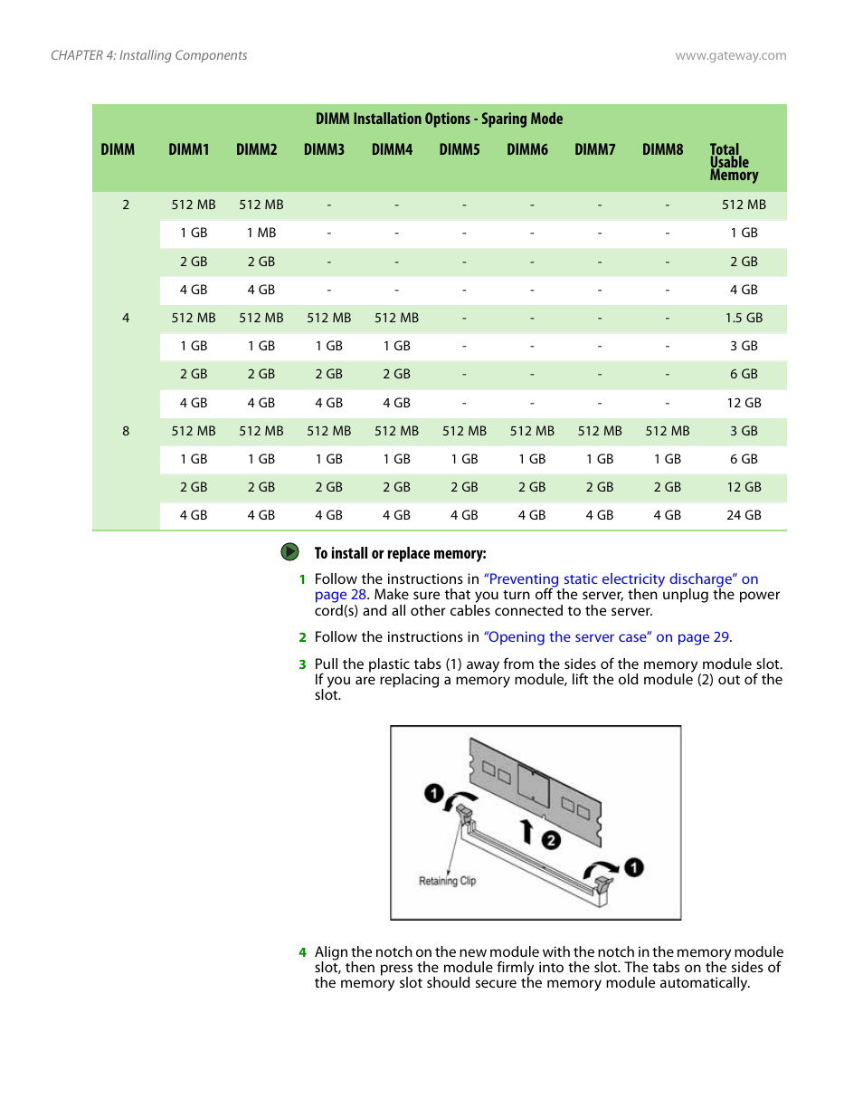 Gateway Server E-9520T User Manual | Page 46 / 126