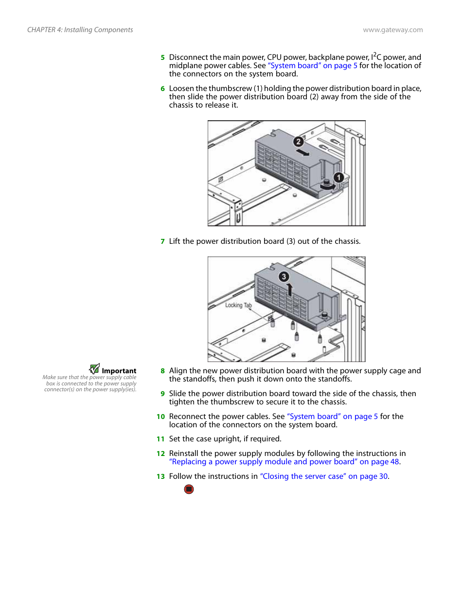 Gateway Server E-9520T User Manual | Page 56 / 126