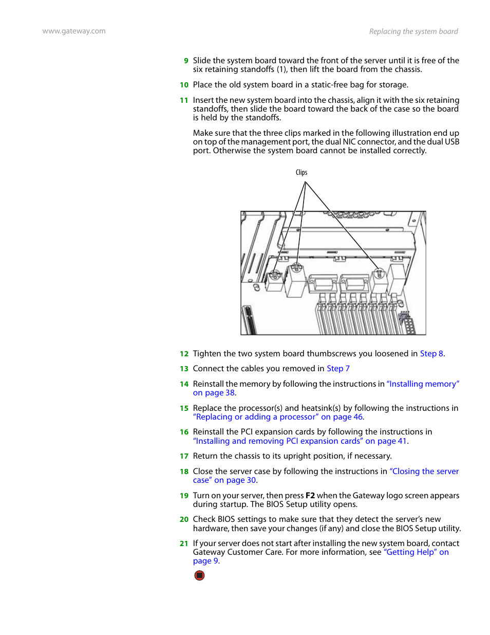 Gateway Server E-9520T User Manual | Page 63 / 126