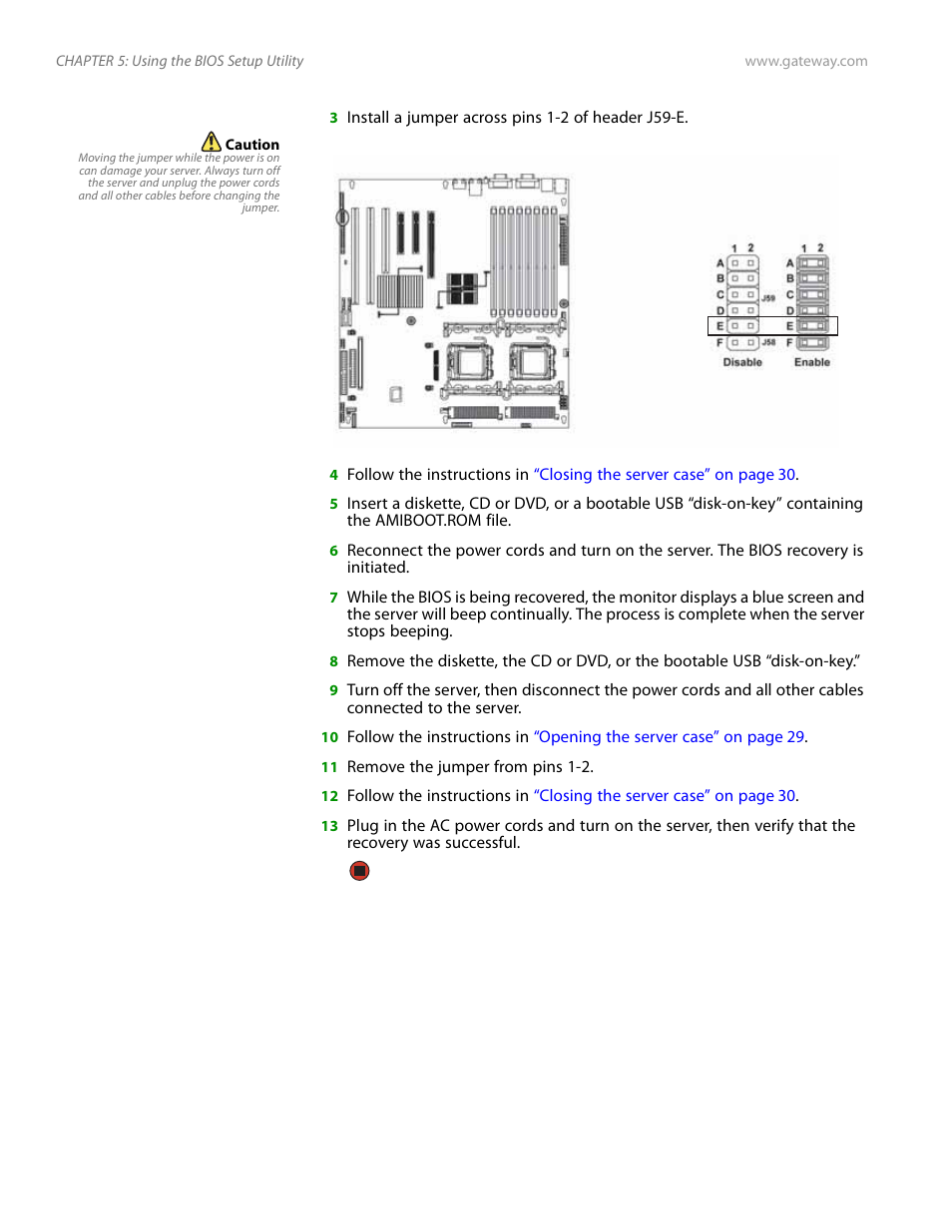 Gateway Server E-9520T User Manual | Page 68 / 126