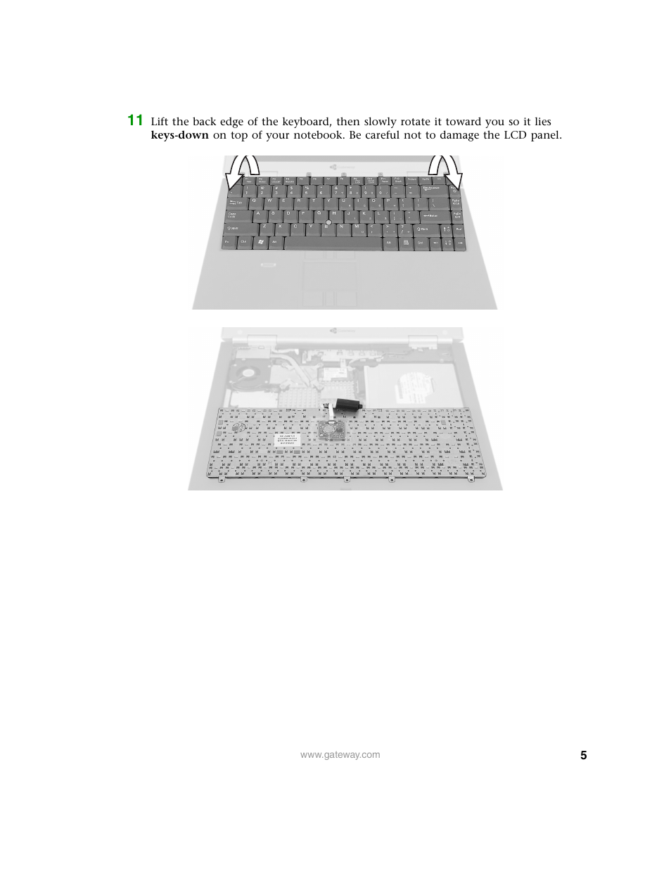 Gateway 450ROG User Manual | Page 5 / 12
