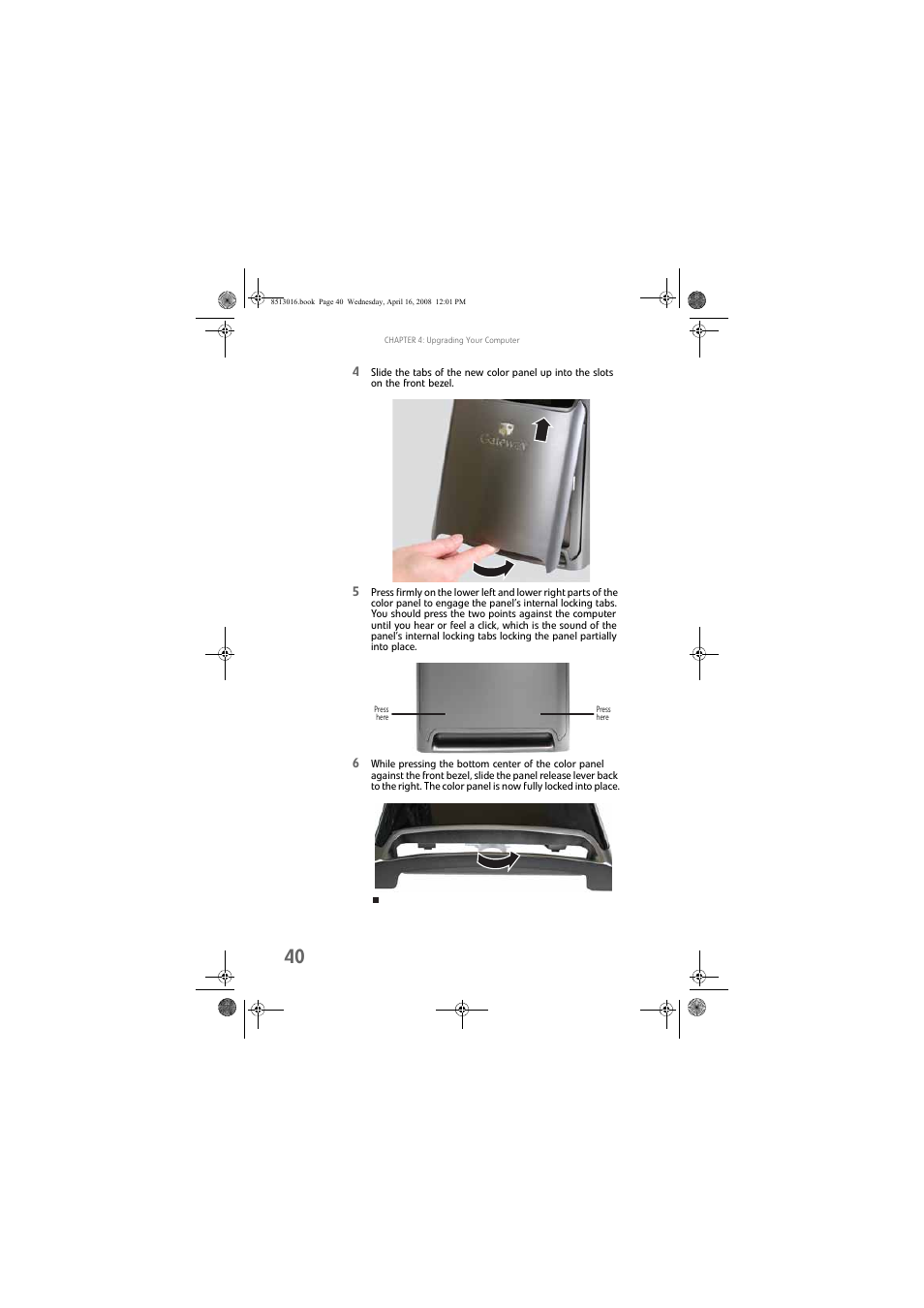 Gateway GM5684E User Manual | Page 46 / 128
