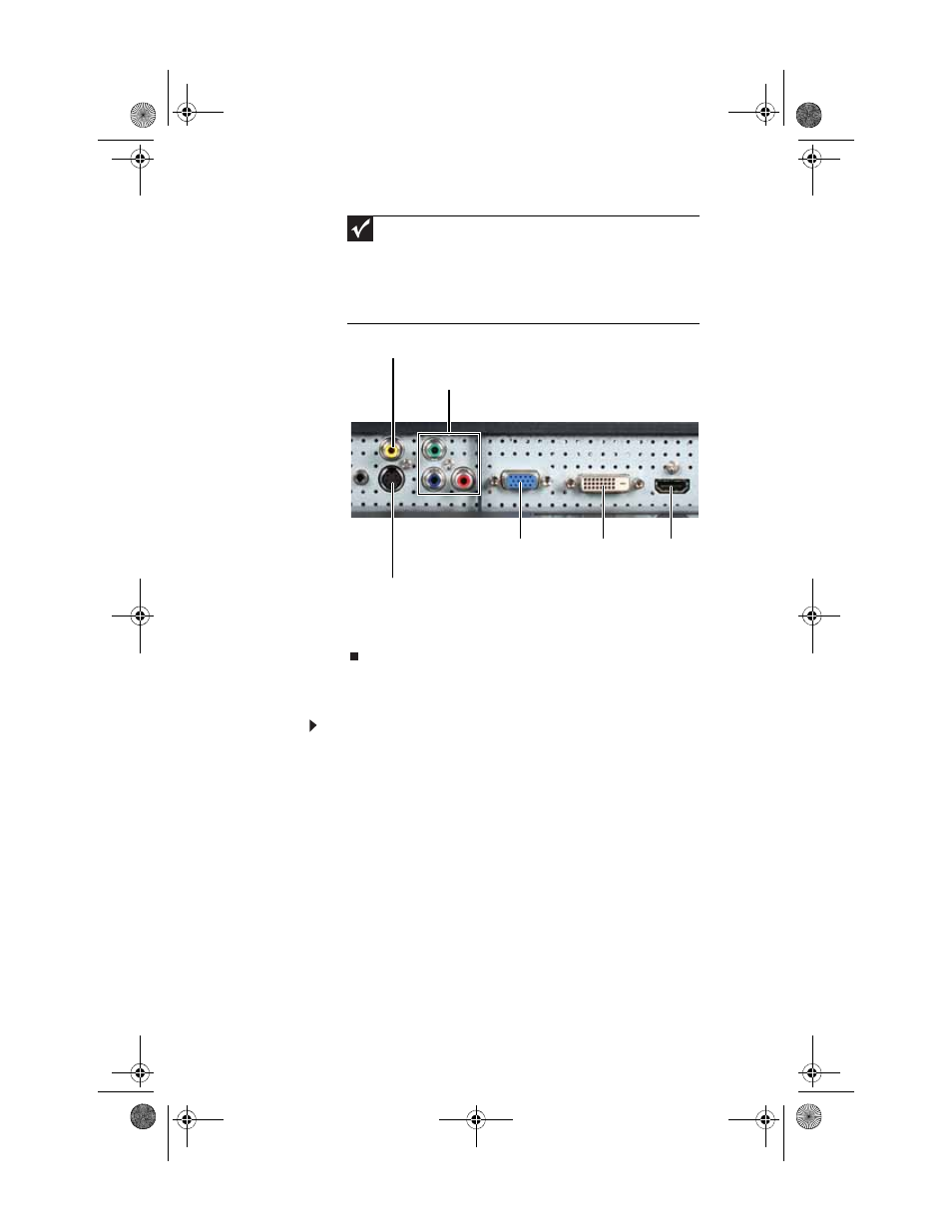 Connecting audio inputs and outputs | Gateway XHD3000 User Manual | Page 20 / 92