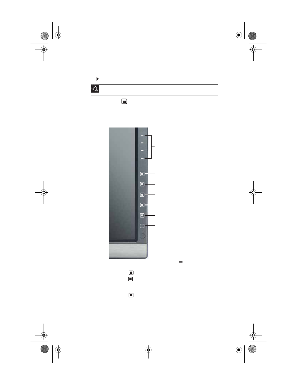 Using the shortcut menu | Gateway XHD3000 User Manual | Page 36 / 92