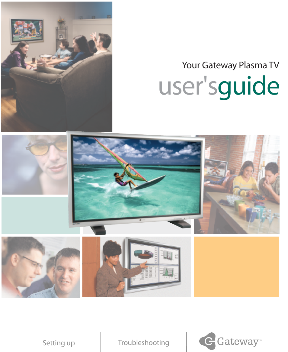 Gateway GTW-P42M102 User Manual | 68 pages