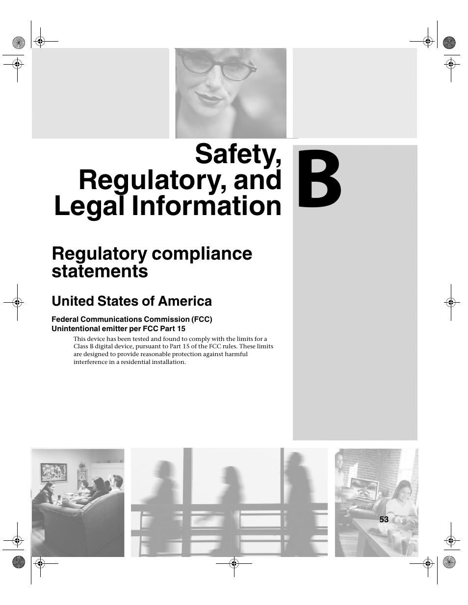 Safety, regulatory, and legal information | Gateway GTW-P42M102 User Manual | Page 57 / 68