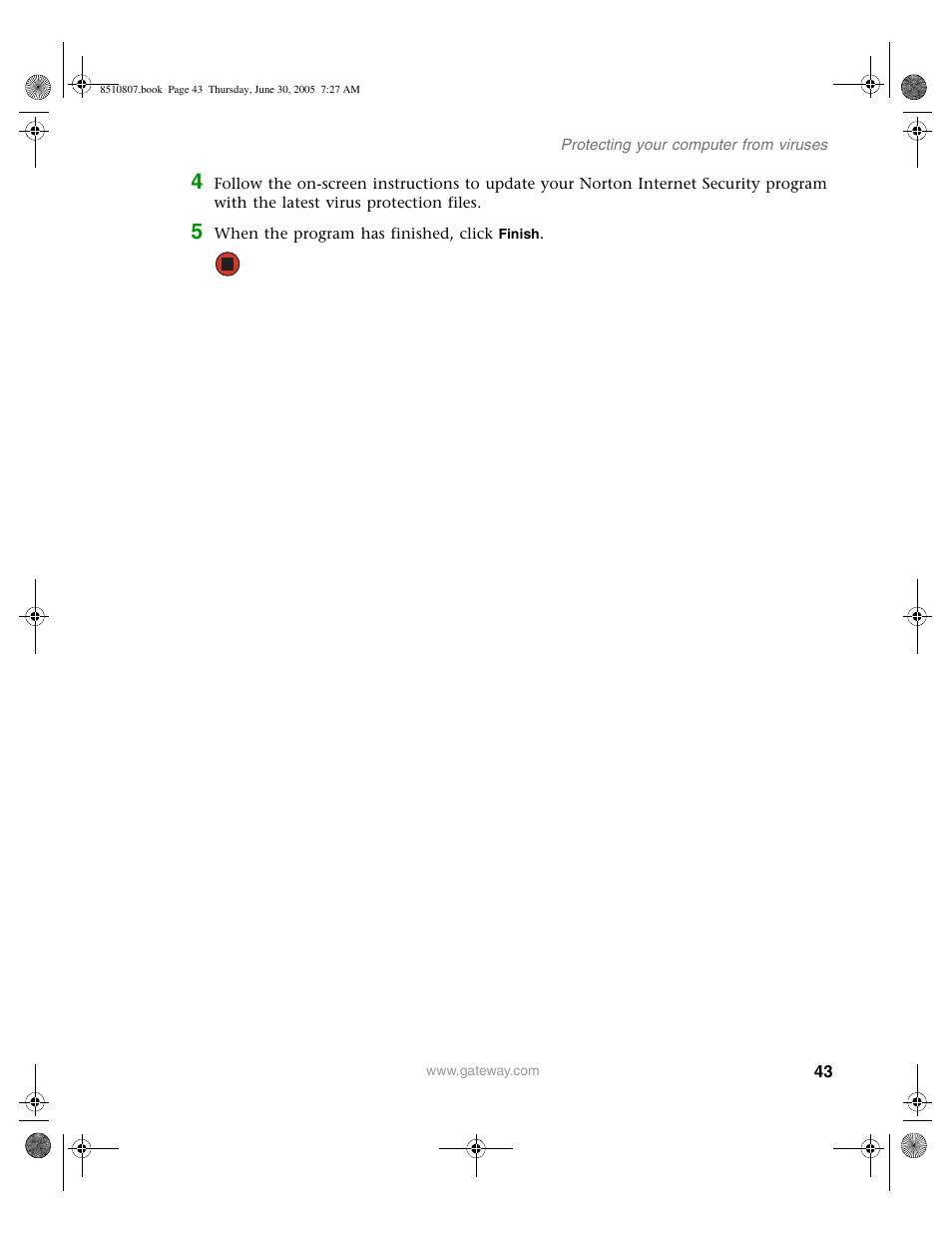 Gateway E-2500D User Manual | Page 48 / 110