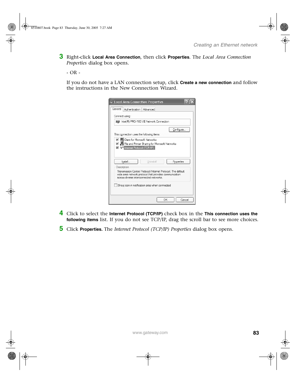 Gateway E-2500D User Manual | Page 88 / 110