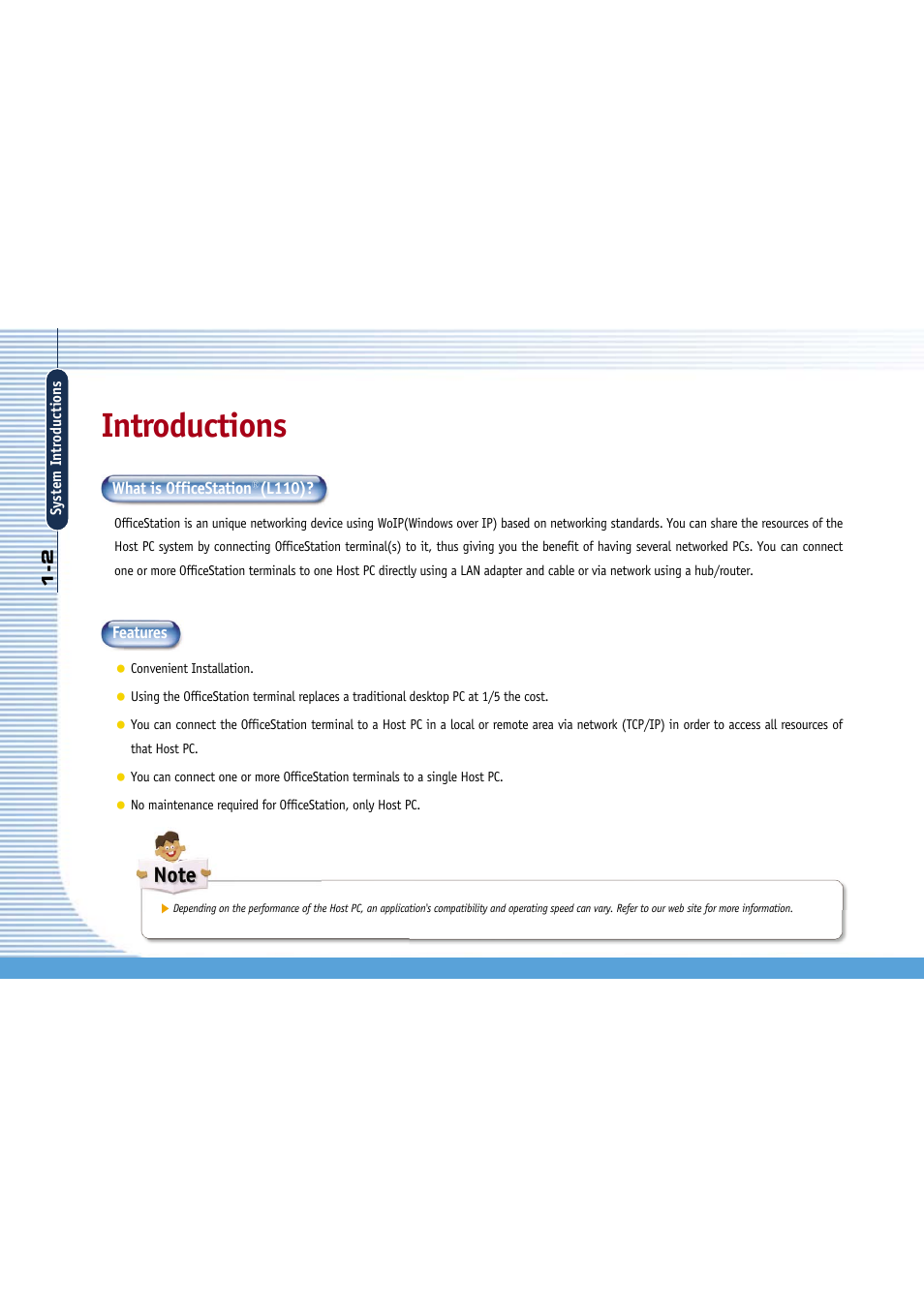 Introductions | Gateway L110 User Manual | Page 10 / 87