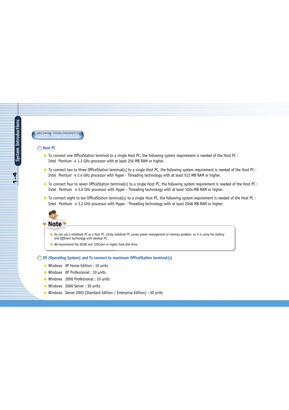 System requirements, 4 system introductions | Gateway L110 User Manual | Page 12 / 87