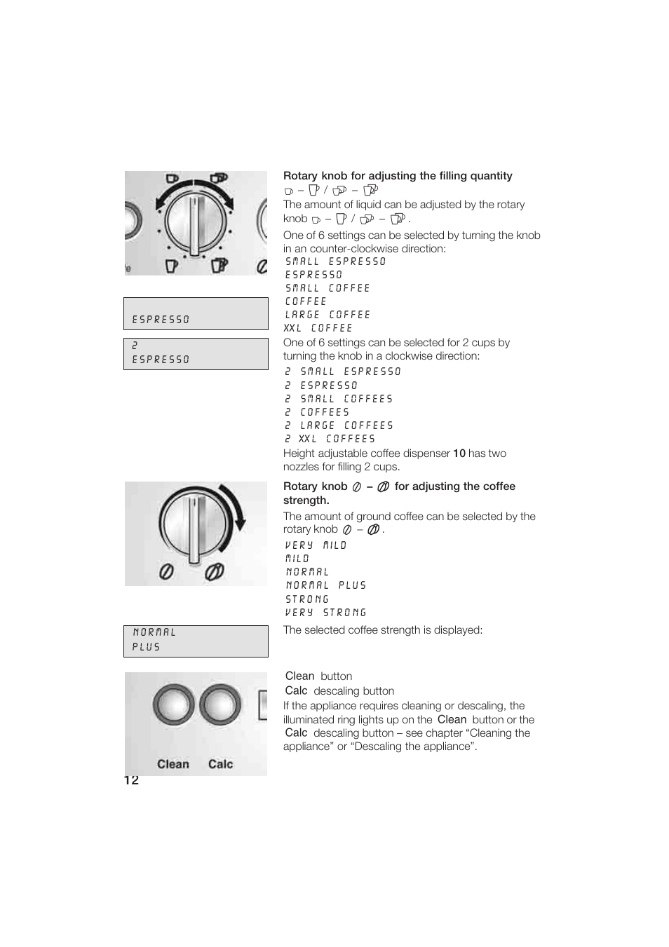 Gaggenau CM200610 User Manual | Page 12 / 105