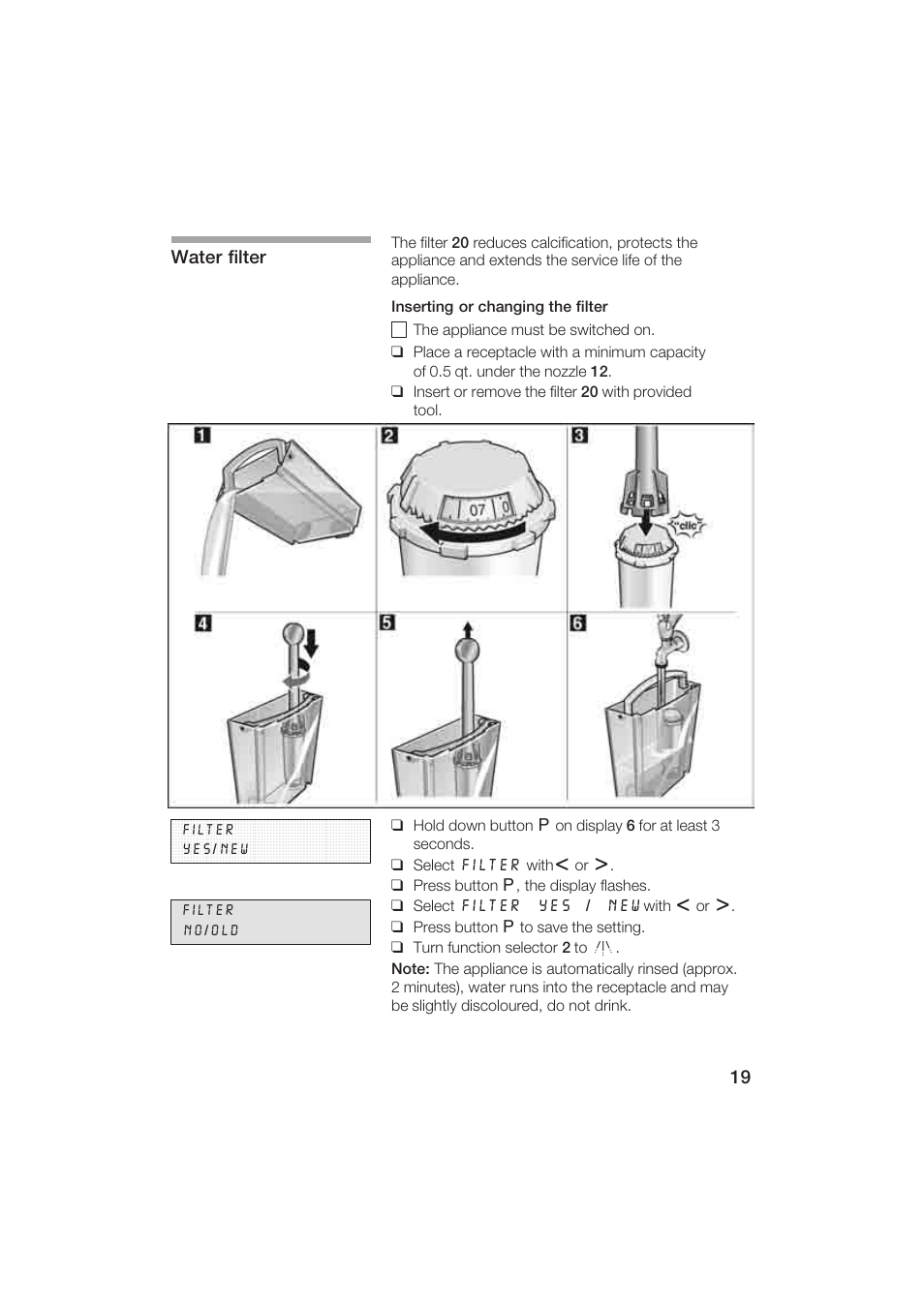 Gaggenau CM200610 User Manual | Page 19 / 105