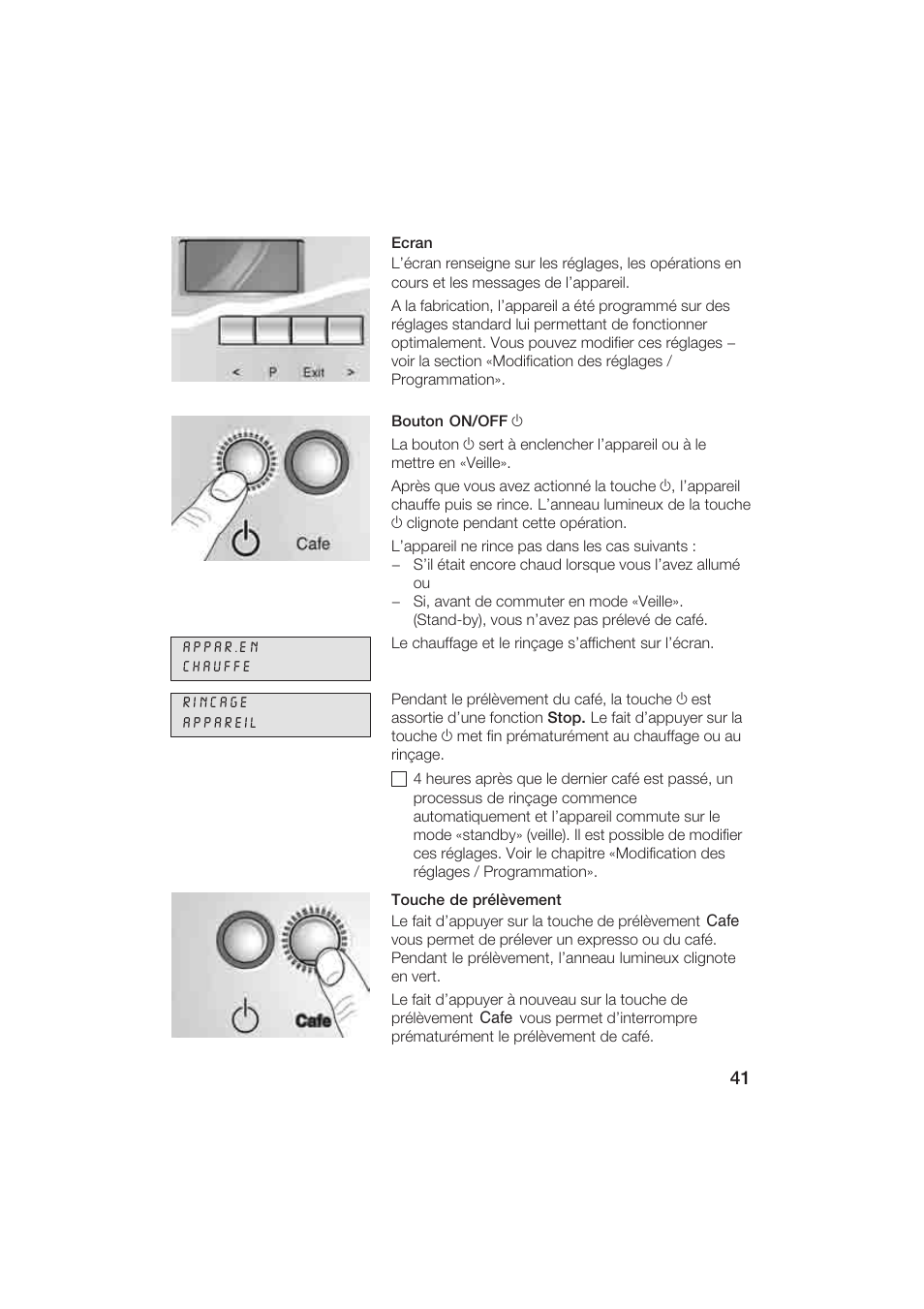 Gaggenau CM200610 User Manual | Page 41 / 105