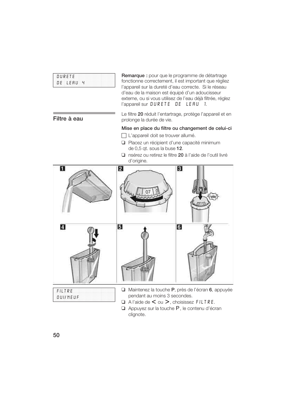 Gaggenau CM200610 User Manual | Page 50 / 105