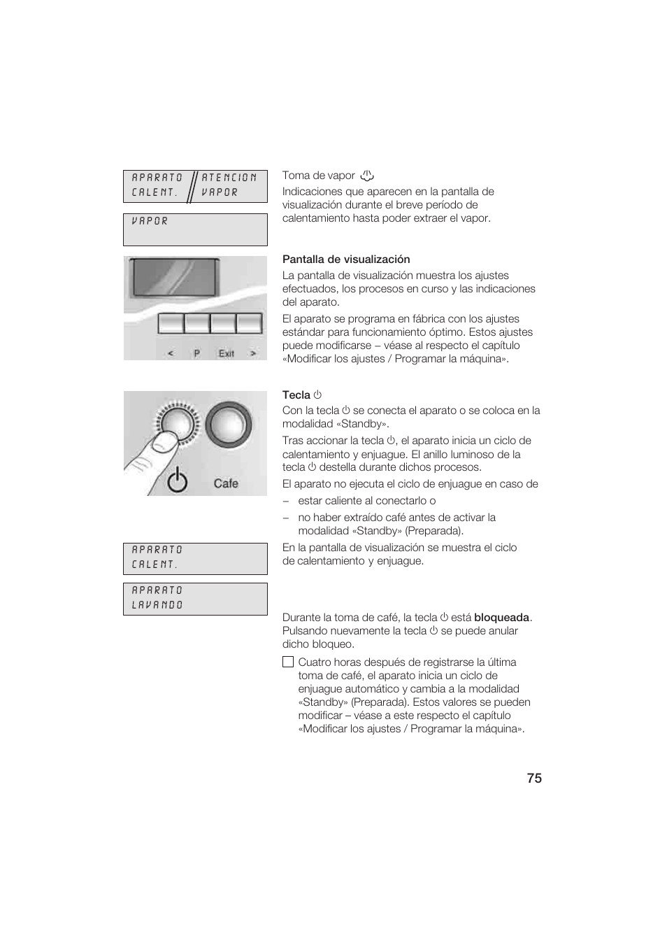 Gaggenau CM200610 User Manual | Page 75 / 105