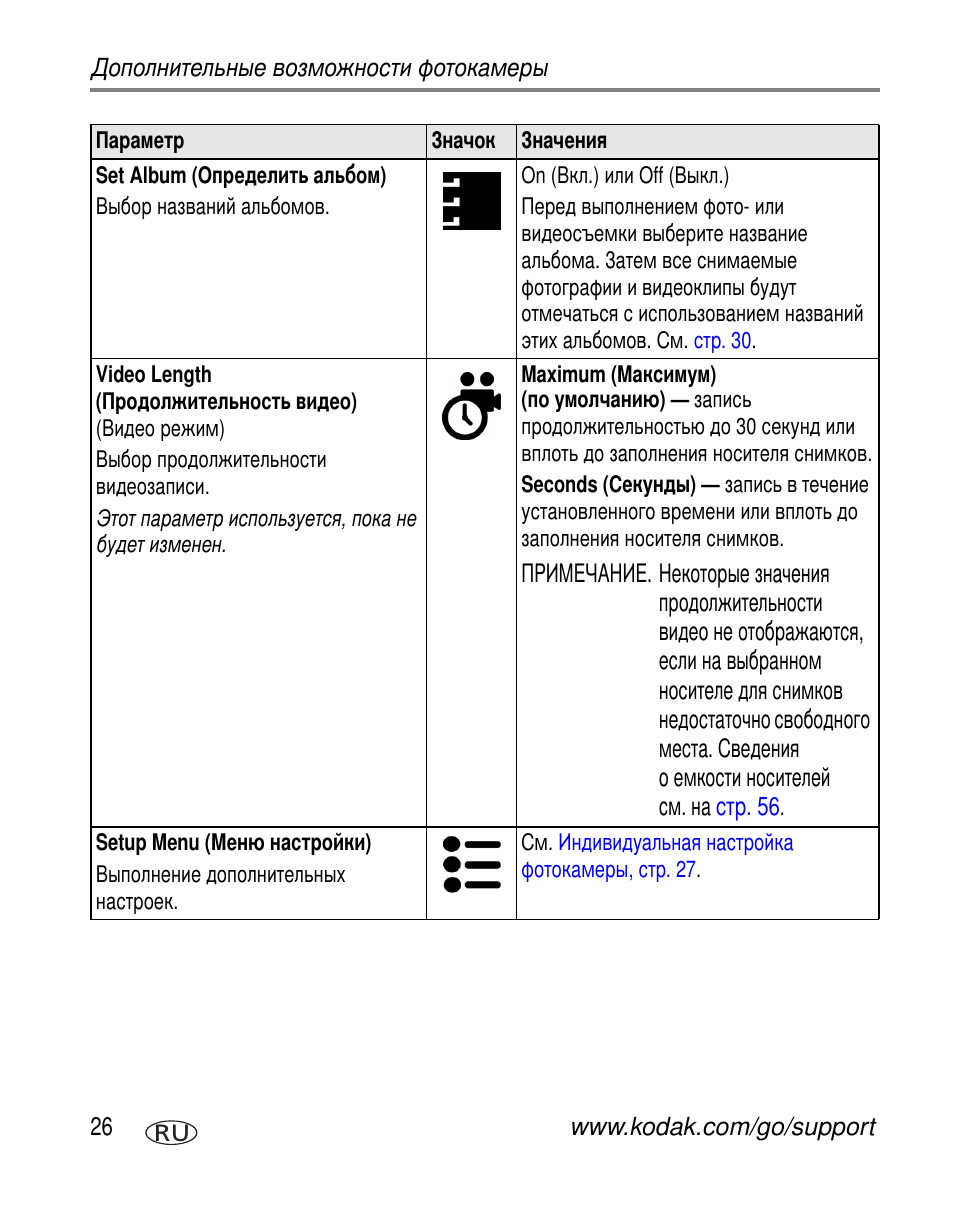 Kodak C310 User Manual | Page 32 / 79