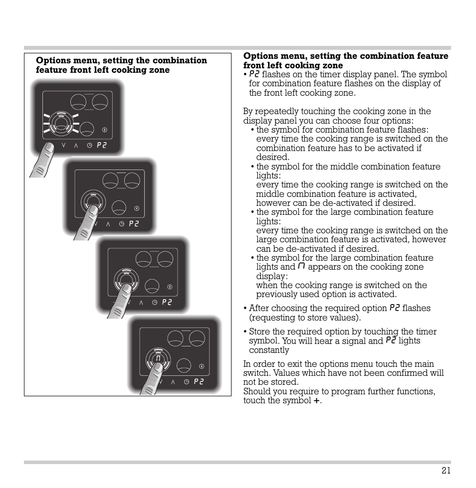 Gaggenau CK 481-6 User Manual | Page 22 / 31