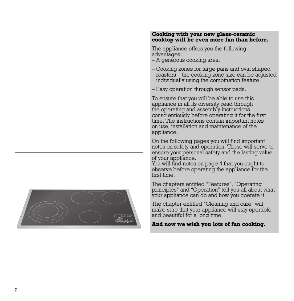 Gaggenau CK 481-6 User Manual | Page 3 / 31