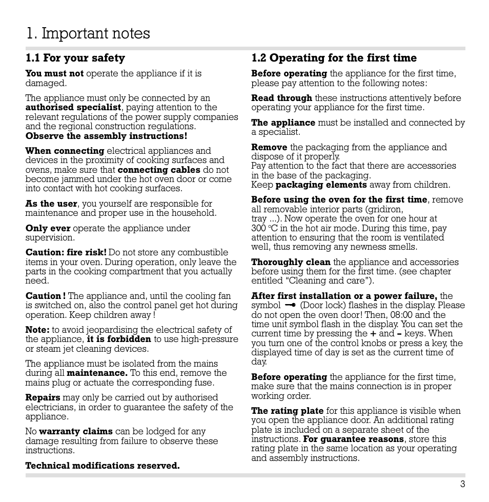 Gaggenau EB 291 User Manual | Page 3 / 39