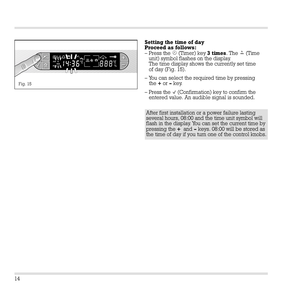 Gaggenau ED221 User Manual | Page 15 / 46