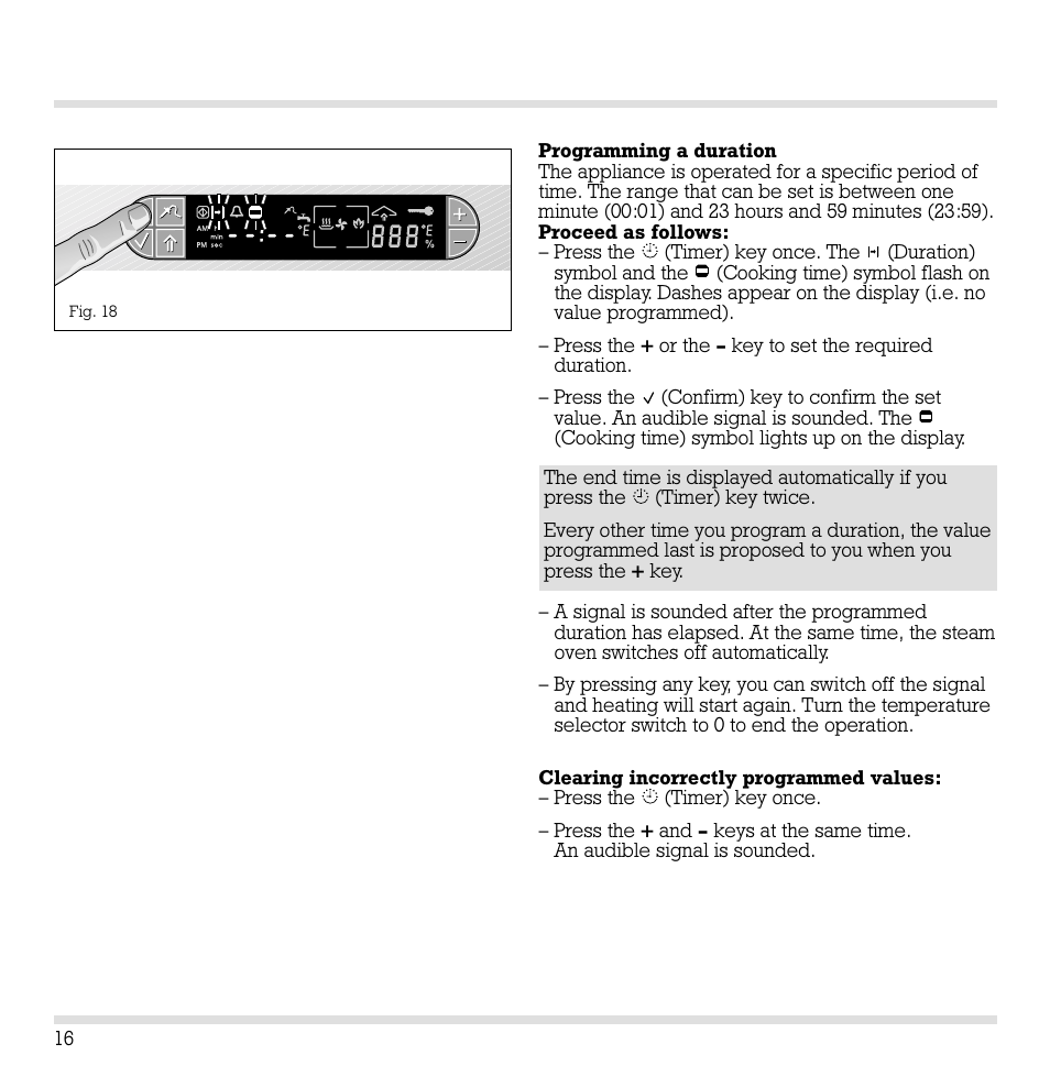 Gaggenau ED221 User Manual | Page 17 / 46