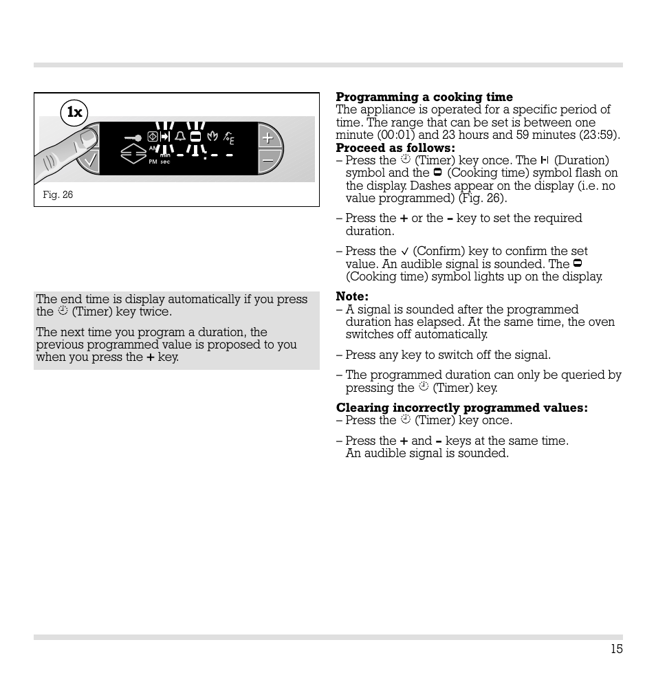 Gaggenau EB 260/261 User Manual | Page 16 / 34