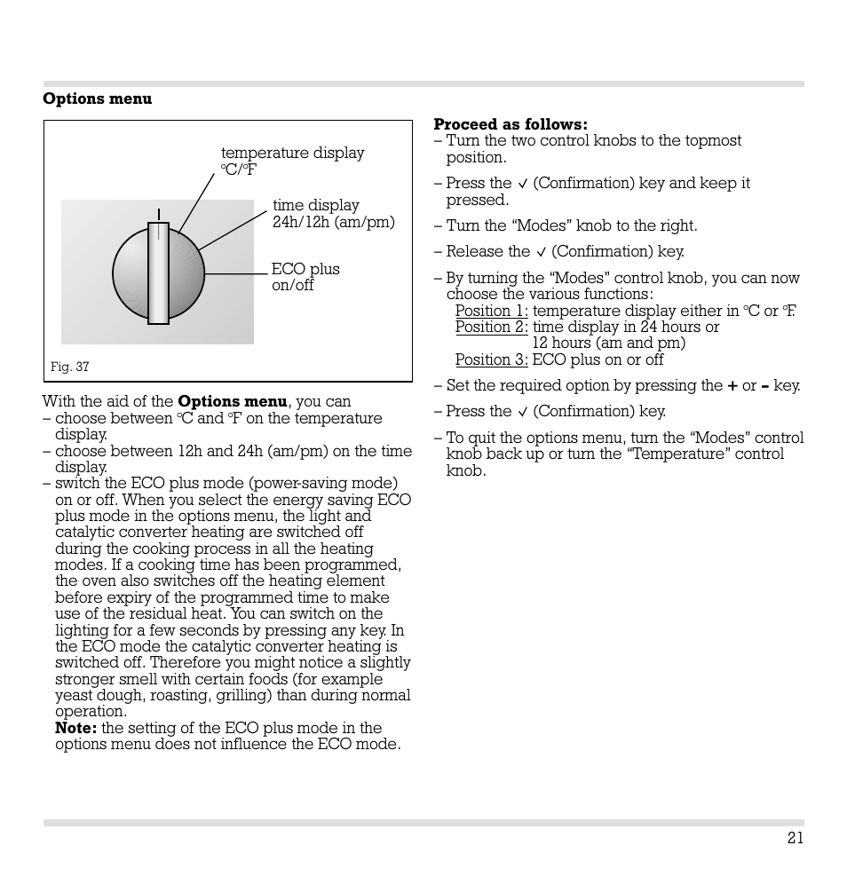 Gaggenau EB 260/261 User Manual | Page 22 / 34
