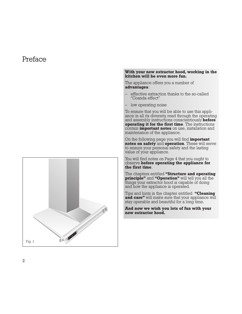 Preface | Gaggenau AH 600-190 User Manual | Page 3 / 19