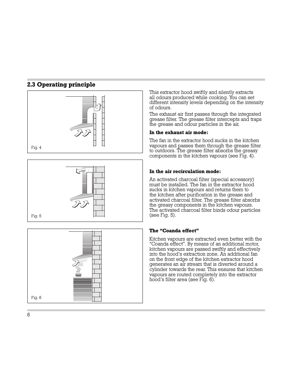 3 operating principle | Gaggenau AH 600-190 User Manual | Page 7 / 19