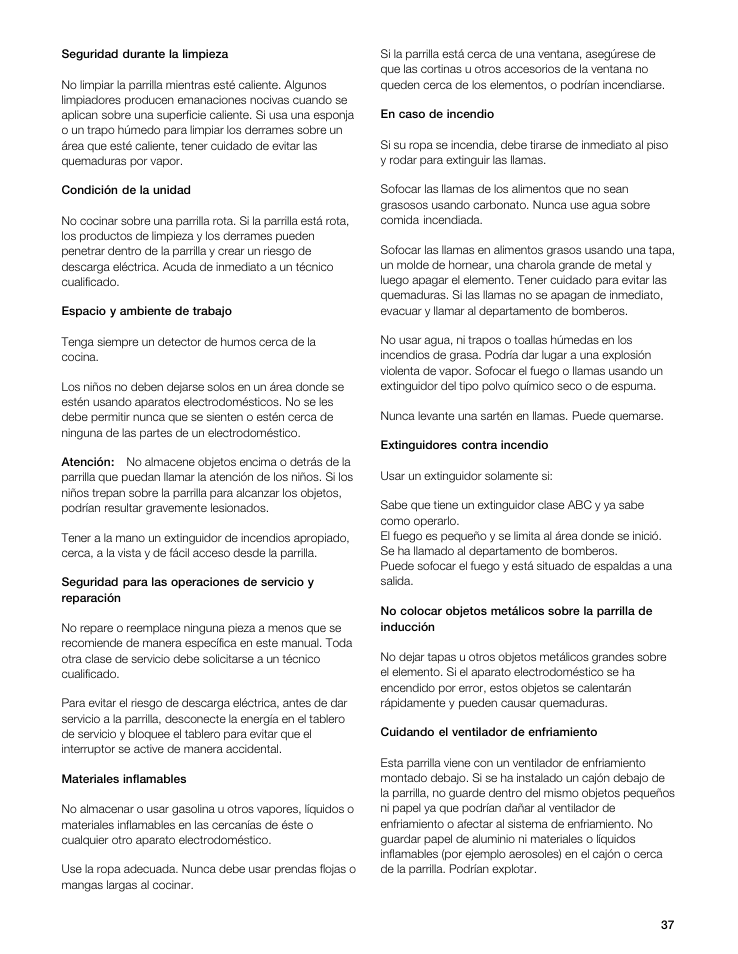 Gaggenau VI 411611 User Manual | Page 37 / 52