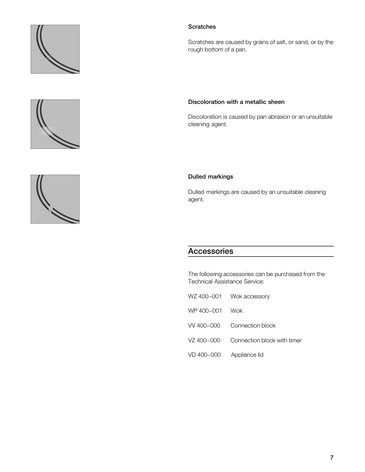 Accessories | Gaggenau VI 411611 User Manual | Page 7 / 52