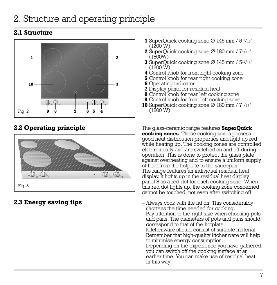 Structure and operating principle | Gaggenau CK 260-604 User Manual | Page 8 / 12