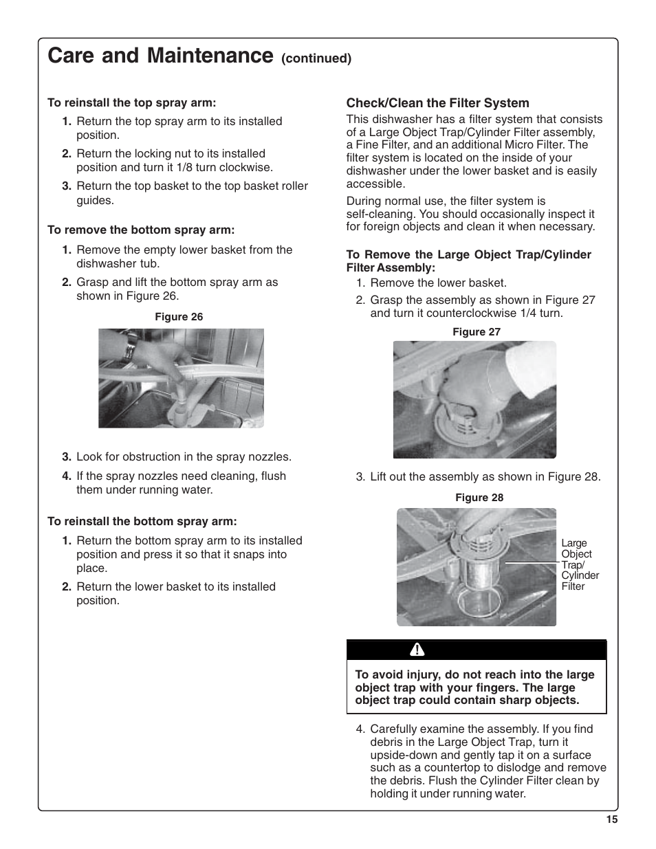 Care and maintenance, Caution | Gaggenau DF 241-760 User Manual | Page 17 / 64