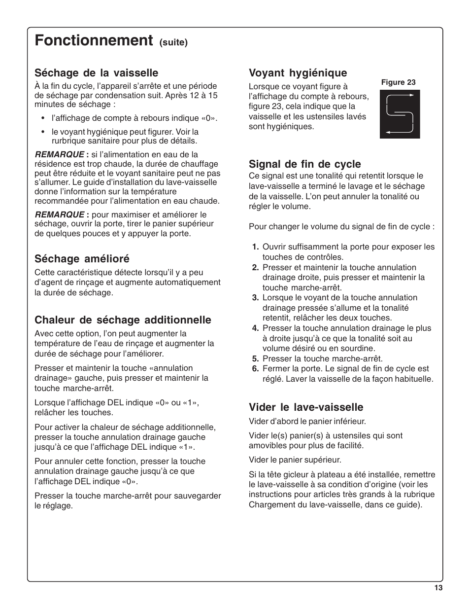 Fonctionnement | Gaggenau DF 241-760 User Manual | Page 35 / 64