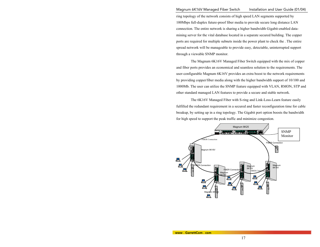 GarrettCom 6K16V User Manual | Page 24 / 61