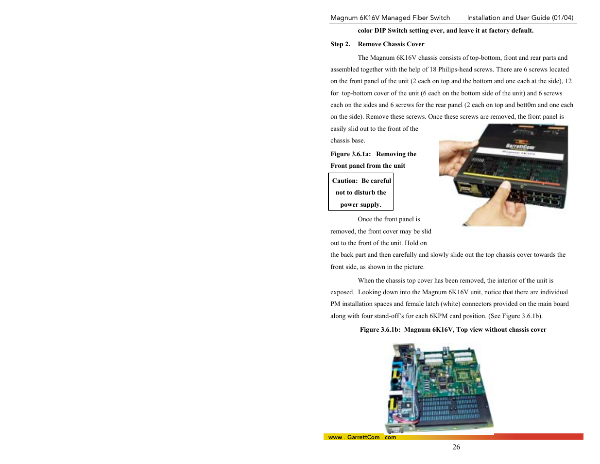 GarrettCom 6K16V User Manual | Page 33 / 61